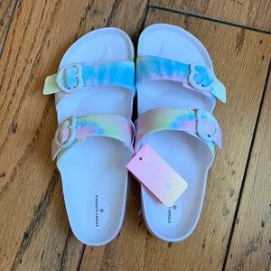 Stoney Clover x Target Tie Dyed Sandals; perfect for summer